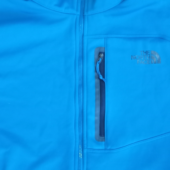 The North Face Quarter Zip Men's Size XL Pullover Jacket Blue Polyester - Picture 2 of 8